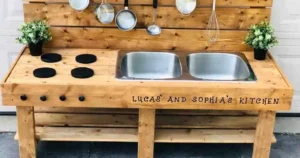 DIY Mud Kitchen